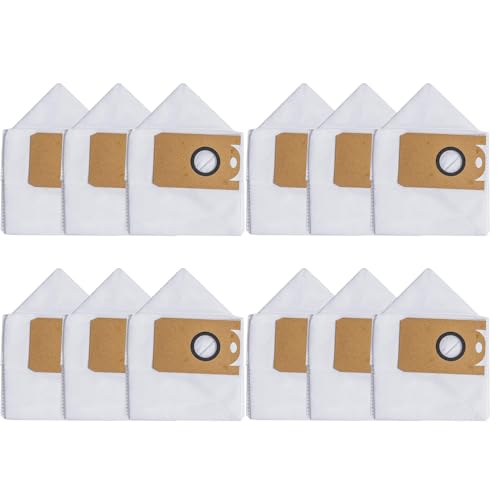 12 Staubsaugerbeutel für FIXR Saugroboter, Premuim Qualität Ersatzteile Staubbeutel Zubehör für T20FIXR Saugroboter mit wischfunktion (12pcs) von C-U