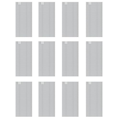 C-U Zubehörset für Lefant N3 Ersatz-Set: 12 HEPA-Filter und 12 Filterschwämme, für N3 Roboterstaubsauger von C-U