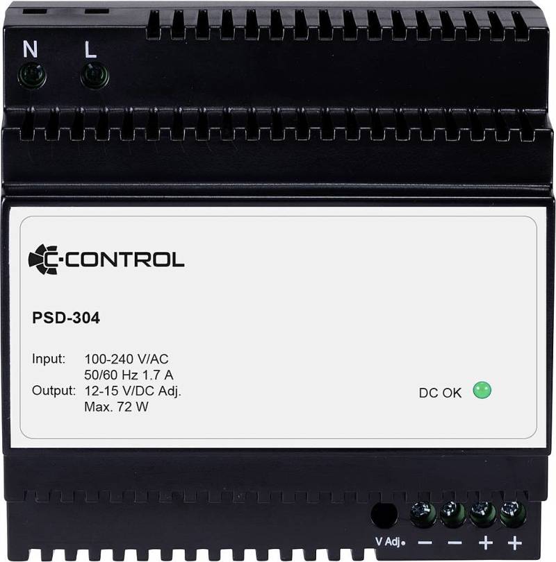 C Control Hutschienen Netzteil Verbrauch Psd 304 Din Rail C Control  B-Ware von C-control