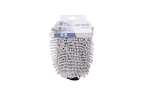 Chenille Mikrofaser-Waschhandschuh, Grau Chenille Mikrofaser-Waschhandschuh, Grau von C'net