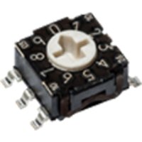 C&k Switches - RTE1000V14 Codierschalter bcd Schaltpositionen 10 1 St. Tube von C & K SWITCHES