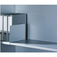 C+P Aktenstütze für Aktenregal / Aktenschrank, H200xB100xT270mm Farbe Lichtgrau von C + P Möbelsysteme