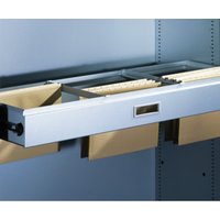 C+P Hängerahmen für Hefter DIN A4, für Aktenschrank mit Drehtüren B1200xT400mm Farbe Lichtgrau von C + P Möbelsysteme