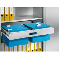 C+P Hängerahmen für Hefter DIN A4, für Aktenschrank mit Drehtüren B930xT500mm Farbe Lichtgrau von C + P Möbelsysteme