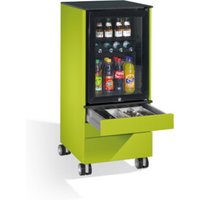 C+P Kühlschrank-Caddy Asisto für Besteck und Geschirr, H1150xB500xT600mm Viridingrün von C + P Möbelsysteme