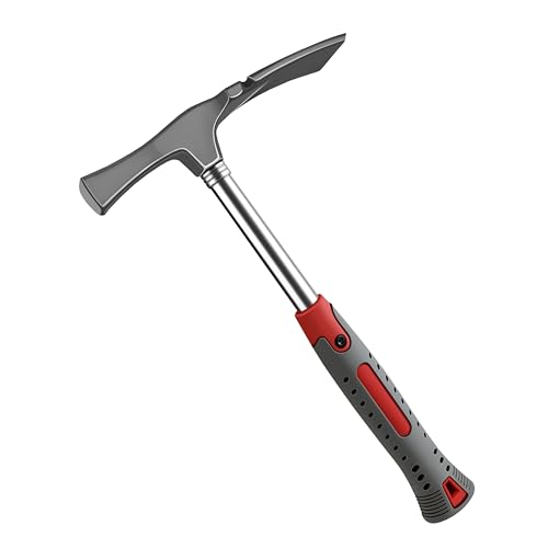 C&T Maurerhammer, Mason's Hammer 600g mit Stahlrohrstiel B-Type | Berliner Form | Hochwertiger Zimmererhammer & Bautenschutzhammer | Robustes Maurerwerkzeug für Profis C&T Maurerhammer, Mason's Hammer 600g mit Stahlrohrstiel B-Type | Berliner Form | Hochwertiger Zimmererhammer & Bautenschutzhammer | Robustes Maurerwerkzeug für Profis von C&T