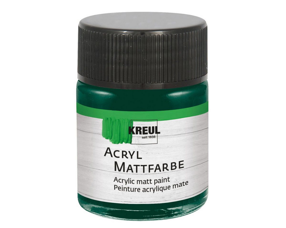 C. KREUL Acrylfarbe KREUL Acryl Mattfarbe tannengrün 50ml Glas C. KREUL Acrylfarbe KREUL Acryl Mattfarbe tannengrün 50ml Glas von C. KREUL