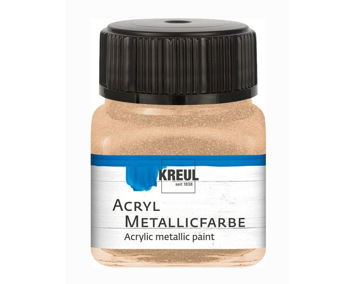 C. KREUL Acrylfarbe KREUL Acryl Metallicfarbe champagner 20ml Glas C. KREUL Acrylfarbe KREUL Acryl Metallicfarbe champagner 20ml Glas von C. KREUL