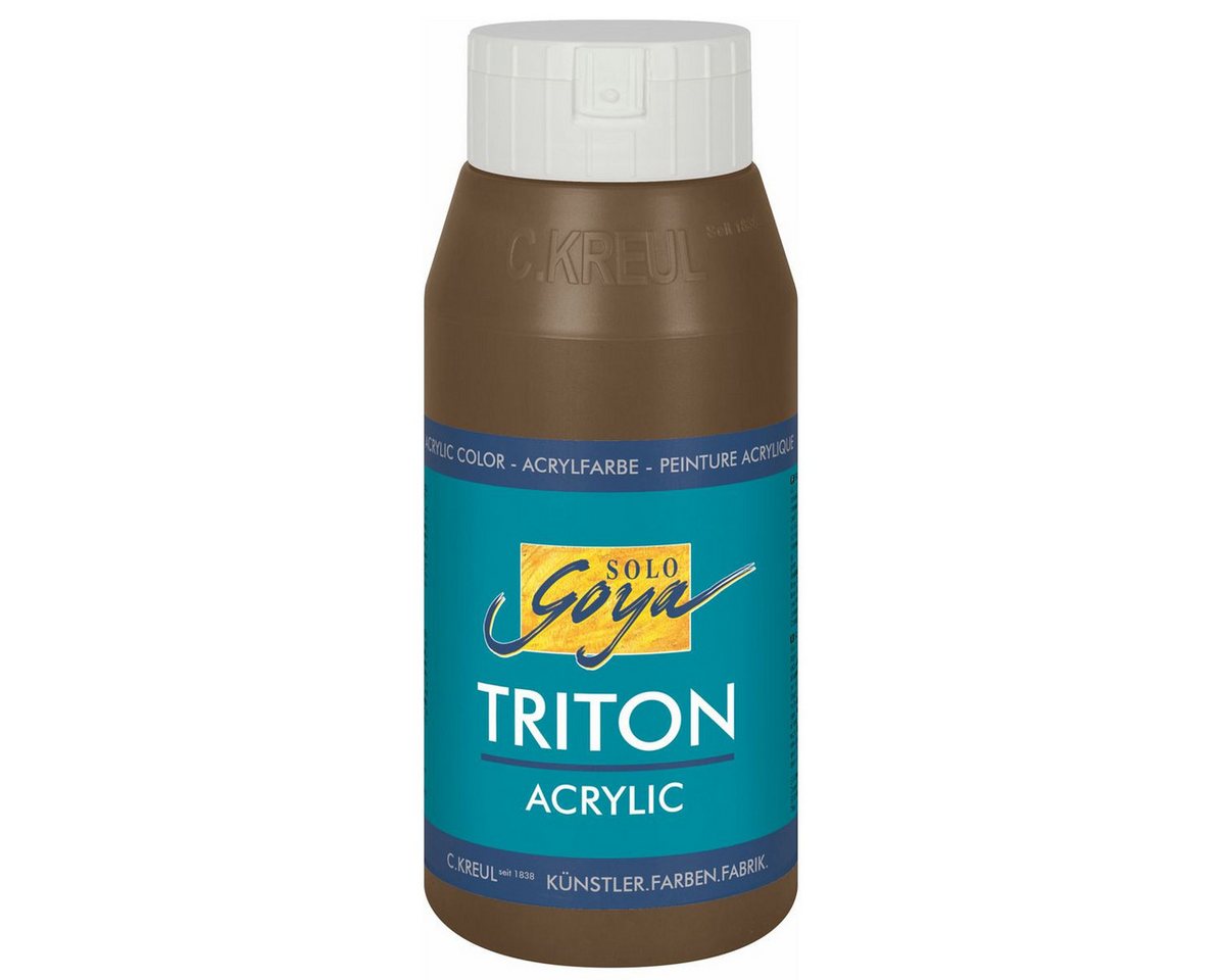 C. KREUL Acrylfarbe KREUL Acrylfarbe SOLO Goya TRITON havanabraun 750ml Flasche C. KREUL Acrylfarbe KREUL Acrylfarbe SOLO Goya TRITON havanabraun 750ml Flasche von C. KREUL