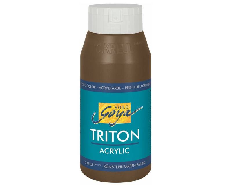 C. KREUL Acrylfarbe KREUL Acrylfarbe SOLO Goya TRITON havanabraun 750ml Flasche C. KREUL Acrylfarbe KREUL Acrylfarbe SOLO Goya TRITON havanabraun 750ml Flasche von C. KREUL