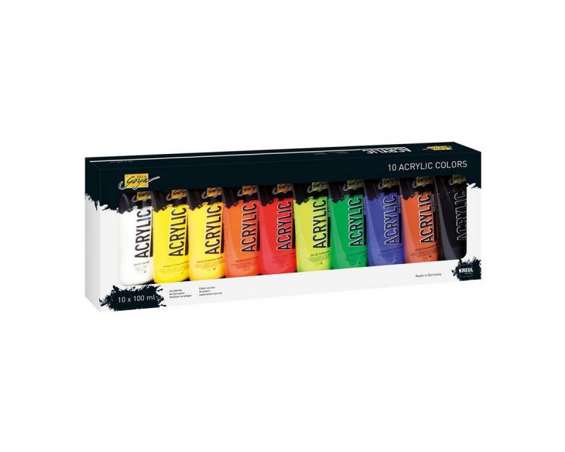 C. KREUL Acrylfarbe KREUL Acrylfarben SOLO Goya 10x100ml C. KREUL Acrylfarbe KREUL Acrylfarben SOLO Goya 10x100ml von C. KREUL