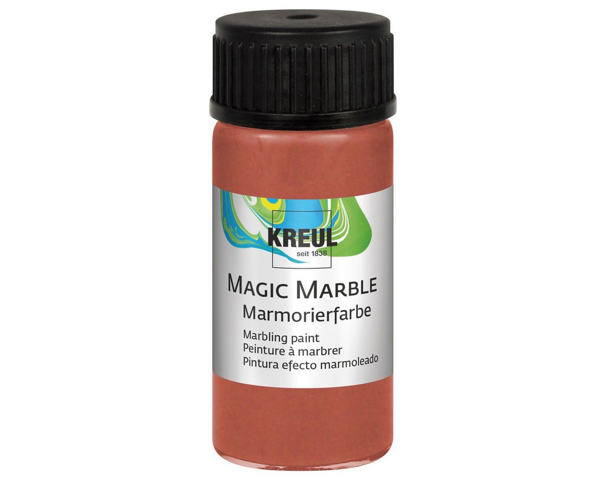 C. KREUL Effekt-Zusatz KREUL Marmorierfarbe Magic Marble kupfer 20ml Glas C. KREUL Effekt-Zusatz KREUL Marmorierfarbe Magic Marble kupfer 20ml Glas von C. KREUL