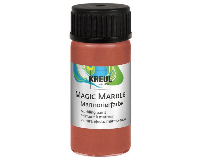 C. KREUL Effekt-Zusatz KREUL Marmorierfarbe Magic Marble kupfer 20ml Glas von C. KREUL