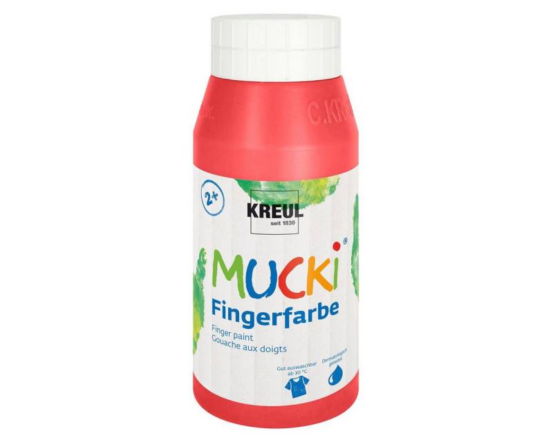 C. KREUL Fingerfarbe KREUL Fingerfarben MUCKi rot 750ml Flasche C. KREUL Fingerfarbe KREUL Fingerfarben MUCKi rot 750ml Flasche von C. KREUL