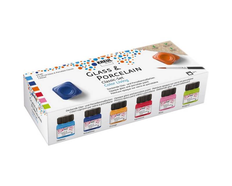 C. KREUL Porzellanfarbe KREUL Glass & Porcelain Farben Classic Color Living 6x20ml C. KREUL Porzellanfarbe KREUL Glass & Porcelain Farben Classic Color Living 6x20ml von C. KREUL