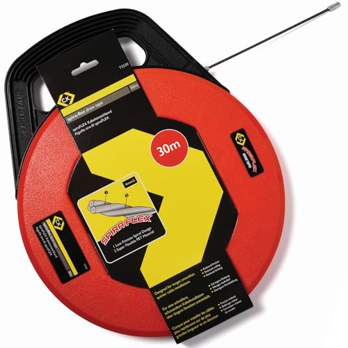 C.K Spira-Flex Super Flexibel 30m Kabelziehhilfe, 4mm Ø Kabeleinziehhilfe Elektrische, Elektroinstallation Einziehspirale, Elektriker Kabelzieher, Kabel Durchziehhilfe, Einziehhilfe, CK T5530 C.K Spira-Flex Super Flexibel 30m Kabelziehhilfe, 4mm Ø Kabeleinziehhilfe Elektrische, Elektroinstallation Einziehspirale, Elektriker Kabelzieher, Kabel Durchziehhilfe, Einziehhilfe, CK T5530 von C.K