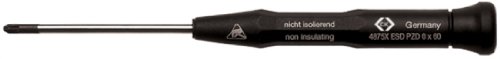 C.K T4875X ESD 1 Xonic ESD Schraubendreher, 1mm x 80mm von C.K