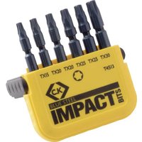 C.K. T4513 Bit-Set 6teilig Innen-TORX Torsion Control Technologie C.K. T4513 Bit-Set 6teilig Innen-TORX Torsion Control Technologie von C.K.
