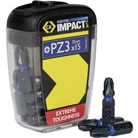C.K Blue Steel T4560 PZ3D15 Kreuzschlitz-Bit 15teilig Kreuzschlitz Pozidriv von C.K MAGMA
