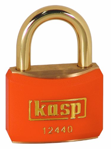 Kasp K12440ORAD Vorhängeschloss, farbig/orange von C.K