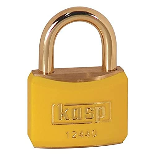 Kasp K12440YELD Vorhängeschloss, farbig/gelb Kasp K12440YELD Vorhängeschloss, farbig/gelb von Kasp