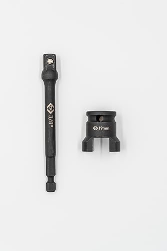 Vorteck Steckschlüsseleinsatz 3/8" Antrieb, 17 mm für Installation von Kanalbuchsen von C.K