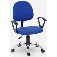 Gepolsterter Drehstuhl aus Stoff Atlas - Blau Gepolsterter Drehstuhl aus Stoff Atlas - Blau von C.R.O.