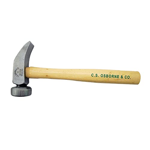 C.S. Osborne Leder-Arbeitshammer #66, hergestellt in den USA von C.S. Osborne