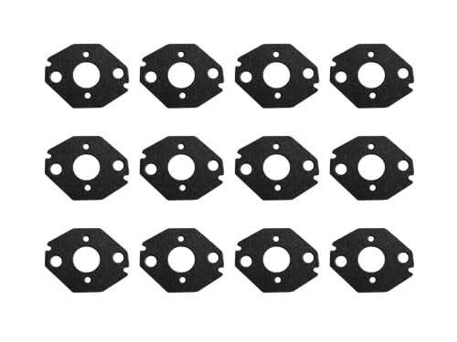 C·T·S Vergaser Ansaugdichtung für Poulan WeedEater Trimmer ZAMA C1U Modell Vergaser ersetzt Poulan 530019194 (12 Stück) von C·T·S