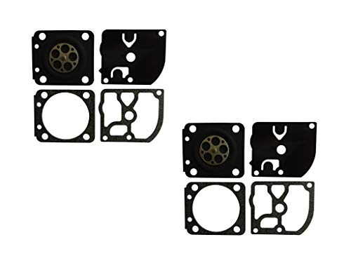C·T·S Vergaser-Dichtung und Membran-Kit ersetzt ZAMA GND-51 für ZAMA C1Q Vergaser Stihl FS45 FS75 FS80 FS85 HS75 HS80 HS85 (2 Stück) von C·T·S