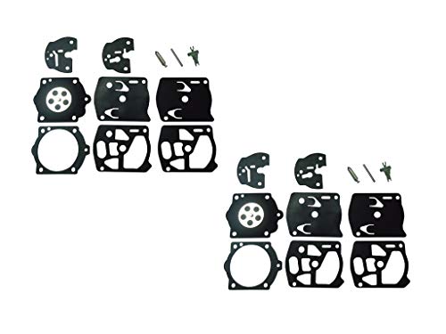 C·T·S Vergaser-Reparatur-/Umbausatz, ersetzt Walbro K10-WS für Partner A55 F55 F65 P55 P70 P700 Stihl 042 048 058 075 078 (2 Stück) von C·T·S