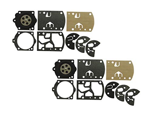 C·T·S Vergaserdichtung und Membran-Set ersetzt Walbro D10-WB für Homelite 650 750 Dolmar166 158 Tanaka TF250 TY250 (2 Stück) von C·T·S