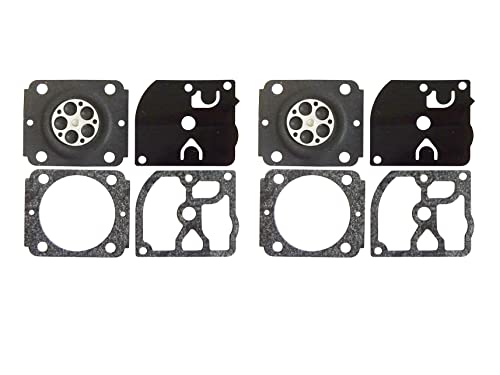 C·T·S Vergaserdichtungs- und Membran-Set ersetzt ZAMA GND-159 für ZAMA Vergaser C1Q-S278A C1Q-S282A Stihl HS45 Heckenschere FS45 FS46 FS55 BG45 BG55 BG65 BG85 SH85 (2 Stück) von C·T·S