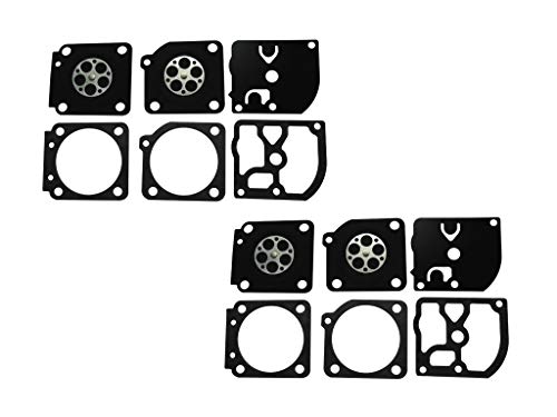 C·T·S Vergaserdichtung und Membran-Set ersetzt ZAMA GND-39 für ZAMA C1Q Vergaser Stihl BG55 65 85 Efco 935F Husqvarna 1216 1219 (2 Stück) von C·T·S