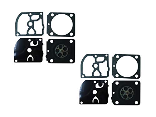 C·T·S Vergaserdichtung und Membran-Set ersetzt ZAMA GND-89 für ZAMA Vergaser C1Q-S140 C1Q-S143 Stihl FS55 Trimmer (2 Stück) von C·T·S