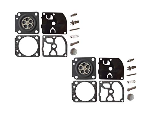 Vergaser-Reparatur-/Umbau-Set ersetzt ZAMA RB-51 für MCCULLOCH Trimmer ZAMA C1Q-M31 C1Q-M41 (2 Stück) von C·T·S
