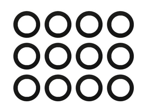 Vergaser-Schwimmerschalendichtung für viele Briggs Motoren ersetzt B&S 498260 271716 (12 Stück) von C·T·S