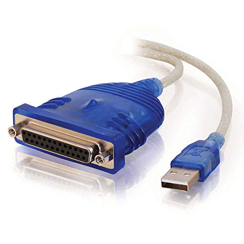 C2G/Cables to Go 16899 USB zu DB25 Parallel Drucker Adapter Kabel, 6 Füße von C2G