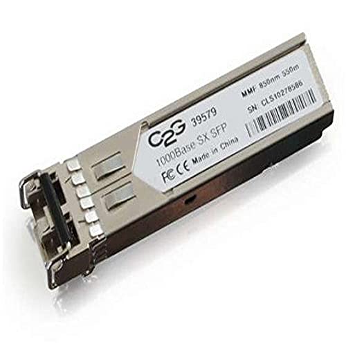 C2G /Cables to Go 39579 1000Base-SX MMF SFP (Mini-GBIC) Transceiver-Modul, MSA Standard konform von C2G