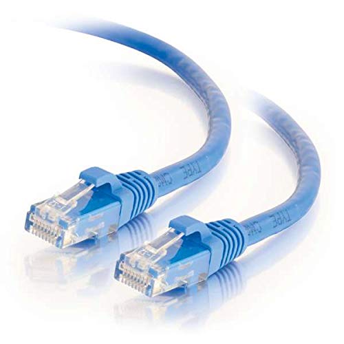 C2G 1. 5M Cat6A Ethernet RJ45 Hohe Geschwindigkeit Netzwerkkabel, LAN Leitung Snagless UTP LSZH-BLU von C2G