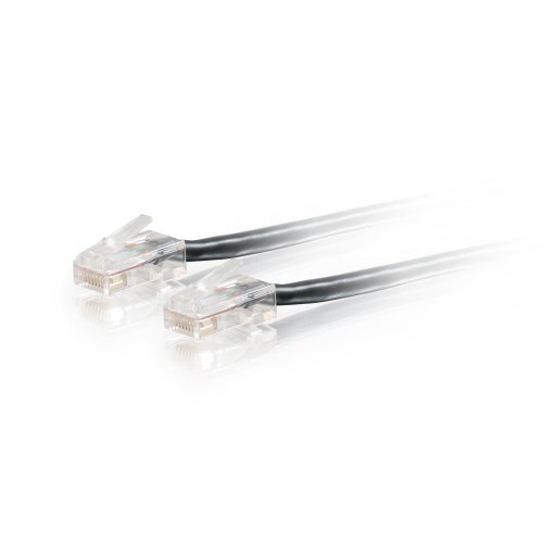 C2G 10M Cat5e Ethernet RJ45 Hochgeschwindigkeits-Netzwerkkabel, LAN-Leitung SCHWARZ Cat5e PVC UTP Patch-Kabel von C2G