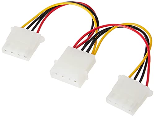 C2G 15cm 5. 25 LP4 mannlichen Molex to 2 x LP4 weibliche Molex Kabel Splitter/Extender, Molex Y-Kabel 1 Foot C2G 15cm 5. 25 LP4 mannlichen Molex to 2 x LP4 weibliche Molex Kabel Splitter/Extender, Molex Y-Kabel 1 Foot von C2G