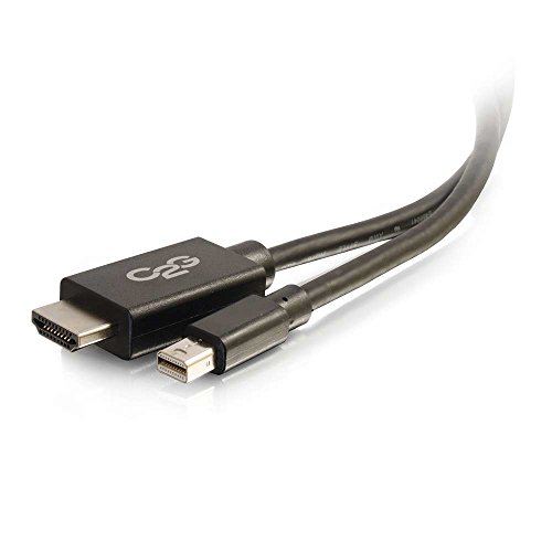 C2G 1M Mini DisplayPort-Stecker auf HDMI-Stecker Full HD Audio- und Videokabel von C2G
