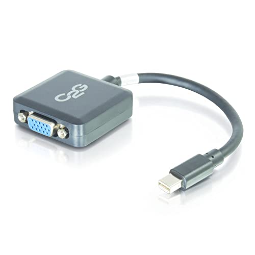 C2G 20CM Mini DisplayPort mannlichen to VGA weibliche Full HD Adapter Schwarz, HD Mini DP to VGA Compatible with Apple MacBook, Mac Mini, Mac Pro, Microsoft Surface Pro, Dell XPS and More C2G 20CM Mini DisplayPort mannlichen to VGA weibliche Full HD Adapter Schwarz, HD Mini DP to VGA Compatible with Apple MacBook, Mac Mini, Mac Pro, Microsoft Surface Pro, Dell XPS and More von C2G