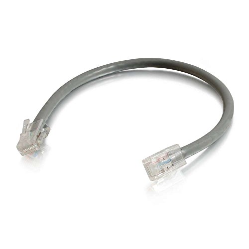 C2G 20M Cat5e Ethernet RJ45 Hohe Geschwindigkeit Netzwerkkabel, LAN Leitung GRAU Cat5e PVC UTP Patch Kabel, grau von C2G