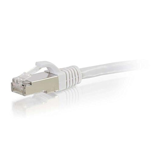 C2G 5M Cat5e Ethernet Netzwerk-Patchkabel (STP) gebootet & geschirmt WEISS von C2G