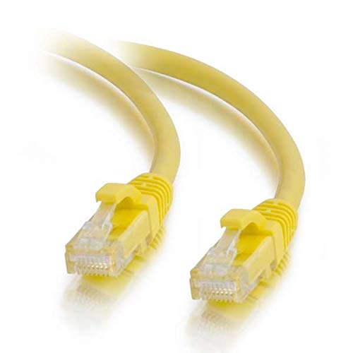 C2G 5M Cat5e Ethernet RJ45 High-Speed-Netzwerkkabel, LAN-Leitung Snagless UTP LSZH-Gelb von C2G