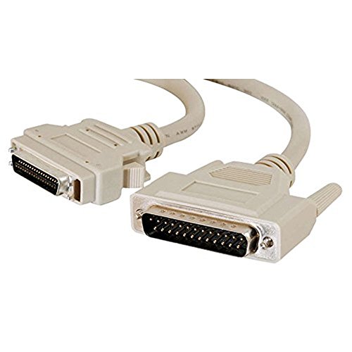 C2G 5M DB25 Stecker auf DB25 Stecker IEEE-1284 Parallel Drucker- & Scanner-Verlängerungskabel von C2G