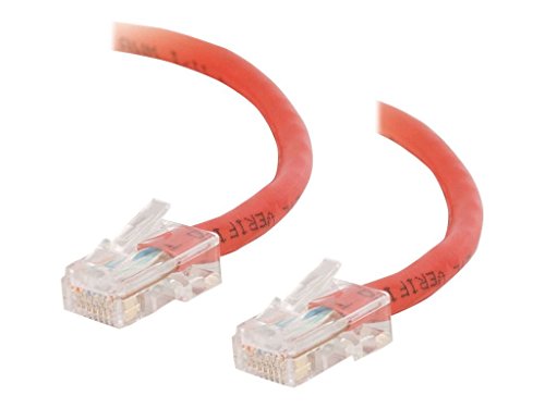 C2G 7M Cat5e Netzwerk Crossover Patchkabel. Xover Ethernet-Kabel, Peer-to-Peer-Computerleitung. Rot CAT5E PVC UTP C2G 7M Cat5e Netzwerk Crossover Patchkabel. Xover Ethernet-Kabel, Peer-to-Peer-Computerleitung. Rot CAT5E PVC UTP von C2G