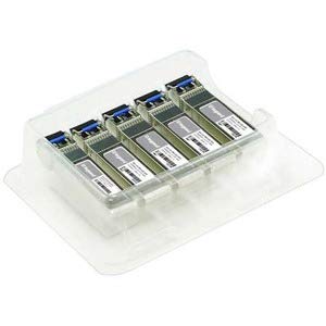 C2G Cisco 1000Base-LX SMF SFP (Mini-GBIC) Transceiver, Multipack (5 Stück), TAA-konform (GLC-LH-SM-LEG-5PK) von C2G